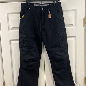 BILT Iron Workers Motorcycle Rider Cargo Pants Size 36